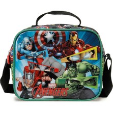 Avengers Bts Set  Bc 3pr Yeşil Erkek Çocuk Beslenme Çantası