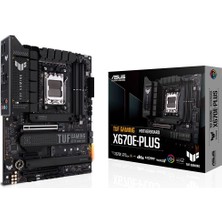 Asus Tuf Gamıng X670E-PLUS, 4xddr5, 4xm.2, Hdmı, Dp, Type-C, Amd Ryzen 7000 Serisi, Am5 Soket Anakart