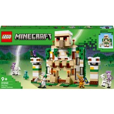 LEGO® Minecraft™ Demir Golemi Kalesi 21250 - 9 Yaş ve Üzeri Macera Oyunları Seven Çocuklar Içinçok Yönlü Bir Kale ve Dev Bir Golem Içeren Yaratıcı Oyuncak Yapım Seti (868 Parça)