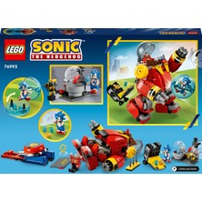 LEGO® Sonic The Hedgehog™ Sonic Dr.Eggman'ın Death Egg Robotuna Karşı 76993 - 8 Yaş ve Üzeri Çocuklar Için Yaratıcı Oyuncak Yapım Seti (615 Parça)