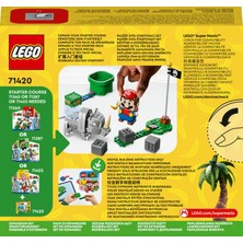 LEGO® Super Mario™ Gergedan Rambi Ek Macera Seti 71420 - 7 Yaş ve Üzeri Çocuklar Için Yaratıcı Oyuncak Yapım Seti (106 Parça)