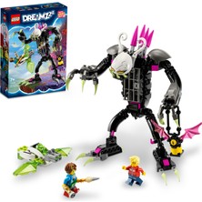 LEGO DreamZzz# Kafes Canavarı Grimkeeper 71455 - 7 Yaş ve Üzeri Macera Sever Çocuklar Için 2 Farklı Kafes Canavarı Yapım Seçeneği Sunan Yaratıcı Oyuncak Yapım Seti (274 Parça)