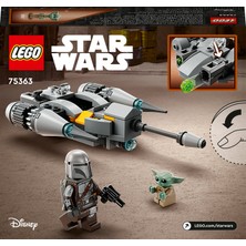 LEGO Star Wars™ Mandalorian’ın N-1 Starfighter™’ı Mikro Savaşçı 75363 - 6 Yaş ve Üzeri Çocuklar için Yaratıcı Oyuncak Yapım Seti (88 Parça)