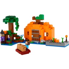 LEGO Minecraft® Bal Kabağı Çiftliği 21248 - 8  Yaş ve Üzeri Oyuncular Için Bataklık Biyomunda Uygulamalı Maceralar Içeren Yaratıcı Oyuncak Yapım Seti (257 Parça)