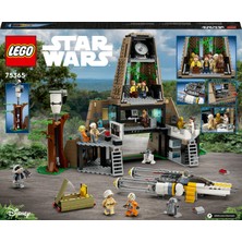 LEGO® Star Wars™ Yeni Bir Umut Yavin 4 Asi Üssü 75365 - 8 Yaş ve Üzeri Star Wars Hayranı Çocuklar Için Yaratıcı Oyuncak Yapım Seti (1067 Parça)