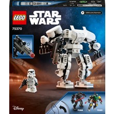 LEGO Star Wars™ Stormtrooper™ Robotu 75370 - 6 Yaş ve Üzeri Çocuklar için Yaratıcı Oyuncak Yapım Seti (138 Parça)