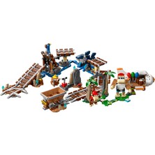LEGO® Super Mario™ Diddy Kong'un Maden Arabası Ek Macera Seti 71425 - 8 Yaş ve Üzeri Çocuklar Için Yaratıcı Oyuncak Yapım Seti (1157 Parça)