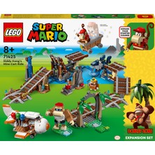 LEGO® Super Mario™ Diddy Kong'un Maden Arabası Ek Macera Seti 71425 - 8 Yaş ve Üzeri Çocuklar Için Yaratıcı Oyuncak Yapım Seti (1157 Parça)