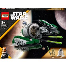 LEGO® Star Wars™ Yoda'nın Jedi Starfighter'ı # Klon Savaşları 75360 - 8 Yaş ve Üzeri Star Wars Hayranı Çocuklar Için Yaratıcı Oyuncak Yapım Seti (253 Parça)
