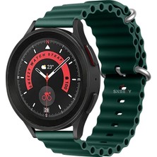 Sneezy Huawei Watch Gt Runner-Sport 46MM- Gt2 E 22MM Uyumlu Seaflex Ocean Silikon Kordon