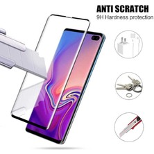 Voyo Samsung Galaxy S10 Plus Tam Kaplayan Ekran Koruyucu Esnek Pet Jelatin