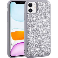 Voyo Apple iPhone 11 Kılıf Parlak Taşlı Tasarım Voyolinea Kapak