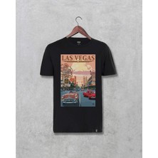 Darkia Lasvegas  Özel Tasarım Baskılı Unisex Tişört