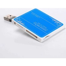 Boğazören Hafıza Kartı Okuyucu USB Dönüştürücü-Çevirici-Çoklayıcı(Sdhc,mini+Micro Sd,mmc,rsmmc,ms+Duo+Pro Duo)