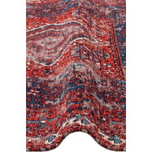 Eko Halı Anadolu 02 Multy Antik Desenli Yıkanabilir Kaymaz Tabanlı Etnik Kilim