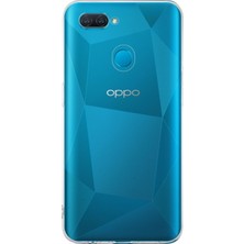 Caseart Oppo A12 Kapak 1mm Süper Silikon Şeffaf Kılıf