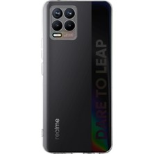 Kılıfmania Realme 8 Kapak 1mm Süper Silikon Şeffaf Kılıf