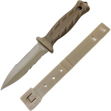 Gerber Bear Grylls Çöl Rengi 24 cm Kılıflı Bıçak Kamp Bıçağı Paslanmaz Çelik Outdoor Bıçak Stainless Steel Palaska Aparatlı