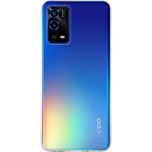 Kılıfmania Oppo A55 Kapak 1mm Süper Silikon Şeffaf Kılıf