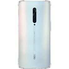 Kılıfmania Oppo Reno 2z Kapak Şeffaf Antishock Köşe Korumalı Silikon Kılıf