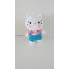 Design By Oykum Amigurumi Hello Kitty Oyuncak(Elörgüsü, Organiktir)