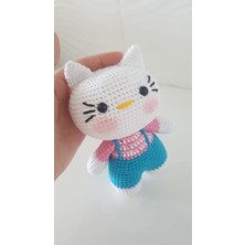 Design By Oykum Amigurumi Hello Kitty Oyuncak(Elörgüsü, Organiktir)