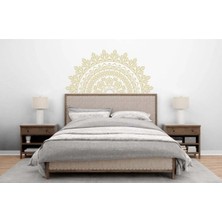 Kt Grup Floral Flower Bohem Duvar Sticker