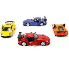 Vardem Oyuncak TIN-80133-12 Çekbırak 1:36 Die Cast Spor Araba - Vardem Oyuncak