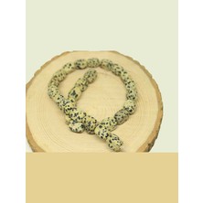 Jasper Taşı Dikdörtgen Şekilli Yarım Dizi (27635) (18 cm Uzunluğundadır)