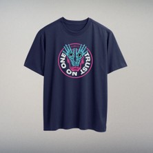 Darkia Trust No One Eye El ve Göz Punk  Özel Tasarım Baskılı Unisex Oversize Tişört