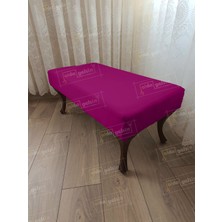 AldaGelsin 100 cm Düz Ayak Ucu Kapı Önü Antre Bench Puf Ceviz Ayak