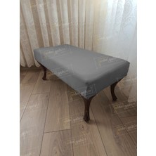 AldaGelsin 100 cm Düz Ayak Ucu Kapı Önü Antre Bench Puf Ceviz Ayak