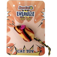 Eurocat Kedi Oyuncağı Karışık Renkli Yumuşak Fare Nrmsa
