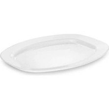 Tria Kırılmaz Kare Kayık Tabak 6 Adet 25 x 30 cm TR628