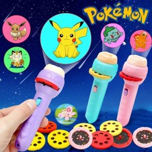 Threemb Toys Pokemon Projeksiyonlu El Feneri - Pembe