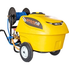 Sprayas Elektrikli 2,2 hp Pistonlu Ilaçlama Makinesi 200 Lt