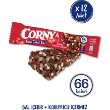 Corny Tahıl Bar Kakao ve Kırmızı Meyve 12 x 17 gr