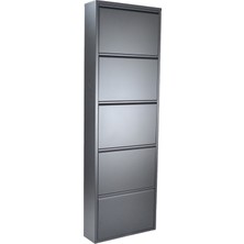 Ata Group 5li Siyah Ayakkabılık