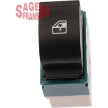 Sagem 400152 Cam Açma Düğmesi Doblo Tekli Beyaz