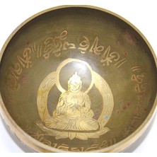 Alsepeteavm Meditasyon Çanı Yoga Çanı Tibet Çanağı 16 cm KSK194