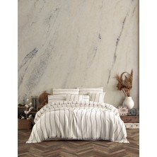 Destiny Hometex Bej Etnik Desenli Naturel 4 Katlı Multi Muslin %100 Pamuk Çift  Kişillik Yatak Örtüsü