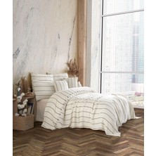 Destiny Hometex Bej Etnik Desenli Naturel 4 Katlı Multi Muslin %100 Pamuk Çift  Kişillik Yatak Örtüsü
