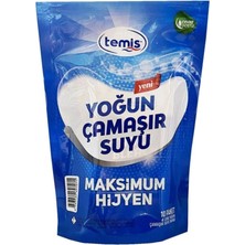 Temis Yeni Nesil Yoğun Kıvam Konsantre Çamaşır Suyu (1 Paket=10 Şaset) = 4 Lt Eşdeğer + Şişe Hediye