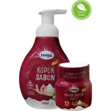 Temis Köpük Sıvı Sabun Tablet + Şişe Hediye