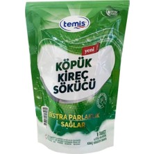 Temis Yeni Nesil Köpük Kireç Sökücü & Parlatıcı Toz (1 Paket=8 Şaset) = 4 Lt Eşdeğer + Şişe Hediye