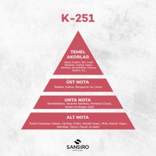 Sansiro K-251 Kadın Parfüm 50ml Edp