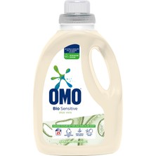Omo Bio Sensitive Sıvı Deterjan Aloe Vera Özlü Hipoalerjenik  1500 ml