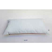 Begüldan Elde Kanaviçe Kırmızı Zincir Çiçekli Yastık 38X78CM  BEG_2364