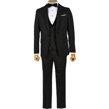 Cengiz İnler Armür Desen Kırlangıç Yaka Damatlık