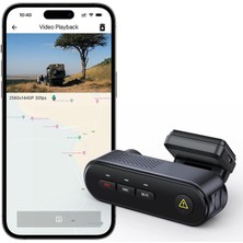 Viofo Wm1 2k 30FPS Qhd Sony Starvis Sensor Wifi Gps'li Araç Kamerası